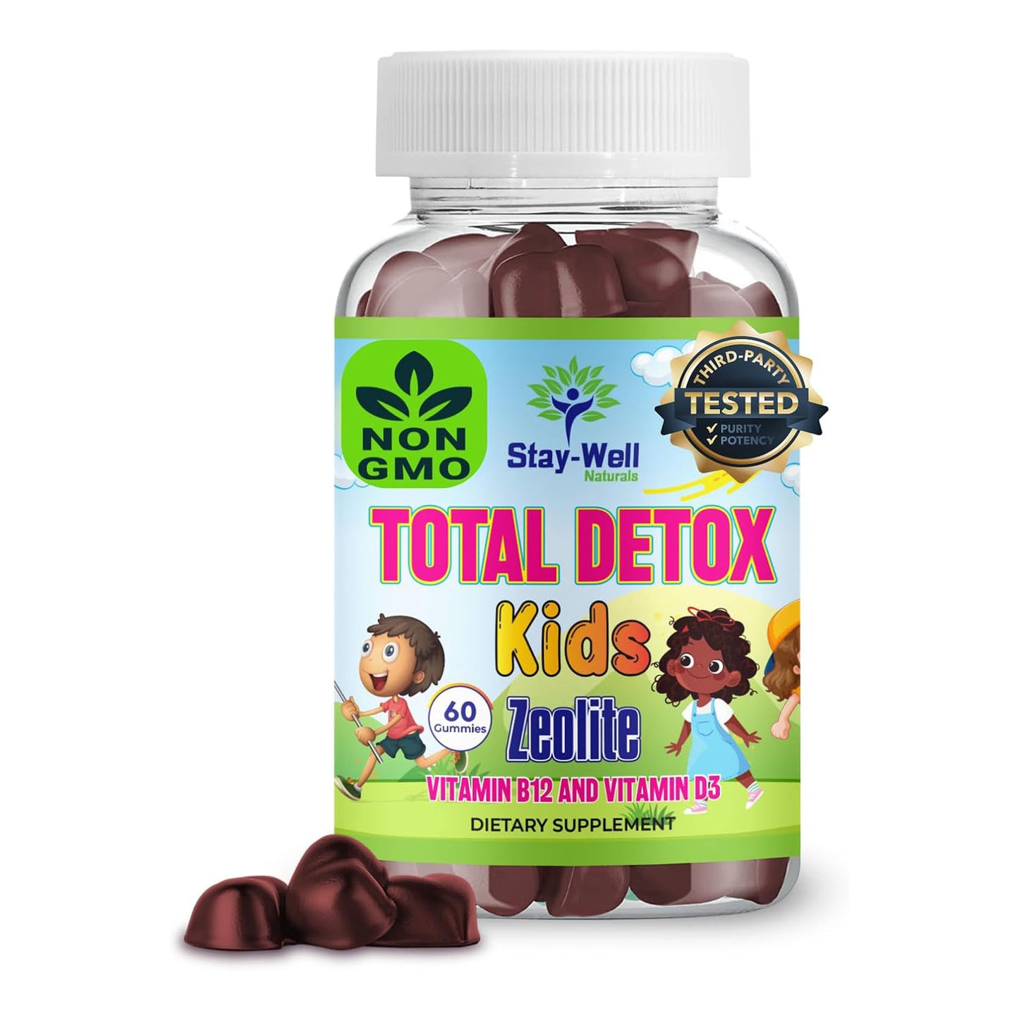 Natural Zeolite Heavy Metal Detox Kids